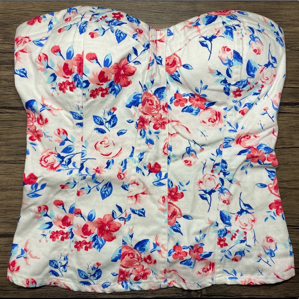 Floral Bustier - Jennyfer